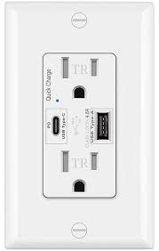 Use the electronic stud finder to make sure that you will not be drilling or cutting into a wall stud. Best Usb C Usb A Receptacle Wall Outlets With Pd Qc In 2021