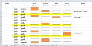 Die einsatzplanung ist daher meist aufgabe erfahrener mitarbeiter, die bestenfalls schon selbst im schichtbetrieb schichtplan vorlage, muster, beispiel zum kostenlosen download für excel und word. Azubi Einsatzplanung Excel Kostenlos Dienstplan Kita In 10 Minuten Den Dienstplan Deiner Kita Erstellen Excel Vorlage Fur Die Dienstplanung Am I A Dreamer