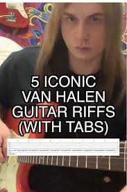 Celebrate Van Halen Month with Iconic Guitar Riffs