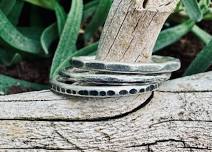 Silversmithing: Stacking rings