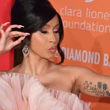 The Meaning Behind Cardi B S 10 Tattoos Popsugar Beauty