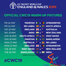 World cup 2019 schedule : Icc Cricket World Cup 2019 Warm Up Matches Live Score Schedule And All Live Tv Broadcasting Channels List Live Cricket Online Free