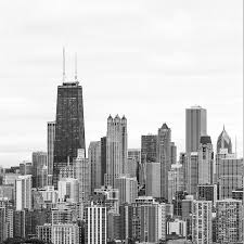 Black And White Chicago Skyline Wall Art B W Chicago Abstract Photography Chicago Downtown Skyscrapers Black And White Chicago Chicago Art Framed Chicago Canvas Chicago Skyline Abstract Photography Chicago Photography Chicago Art