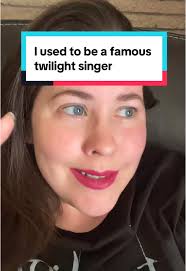 Recuerdos de una cantante famosa de Twilight