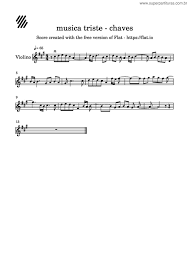 Maybe you would like to learn more about one of these? Super Partituras Musica Triste Chaves Bruno Sem Cifra