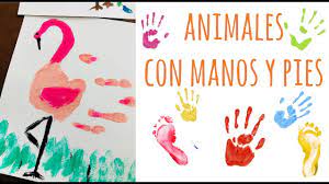 Animales Con Manos Y Pies Manualidad Roger Crea Youtube