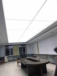 Pin By Pvc Stretch Ceiling Fabric Fil On Office Ceiling Design White Translucent Stretch Ceiling Office Ceiling Design Ceiling Design Office Ceiling