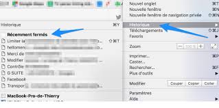 Chrome Rouvrez Les Onglets Recemment Fermes Rouvrir Un Onglet Recemment Ferme Numeriblog