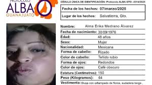 Familiares de Alma Erika Medrano Álvarez, urgen ayuda para localizarla;  desapareció en Salvatierra
