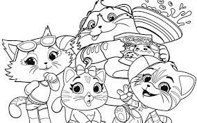 Printable pilou cat playing 44 cats coloring page. Free 44 Cats Coloring Pages Unicorn Coloring Pages Cat Coloring Page Cat Coloring