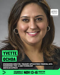 Meet us Nov 13-16 for an empowering session with Yvette Ochoa, Engineering  Director, and Sailaja Joshi, VP of Financial Data Engineering at  @americanexpress. Gain insights from these trailblazing women as they dive
