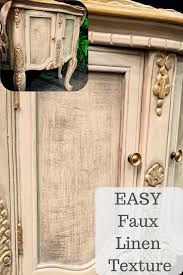 Easy Faux Linen Texture Using Weathered Wood Antiquing Gel Glazing Furniture Painting Wooden Furniture Diy Furniture Bedroom