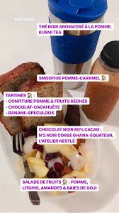 Epingle Par Elodie Le Miam Miam Blog Sur Ig Le Petit Dejeuner De Monsieur Confiture De Pommes Fruit Seche Salade De Fruits
