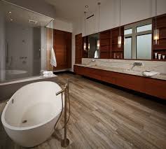 Smaller oblong tile than in main part of house. Amazing Travertine Bathroom Ideas 2017 Style You 7