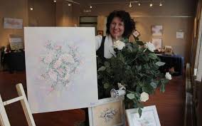 Cognac: pour Christine Eid, c'est la rose l'important