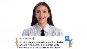 Watch Nina Dobrev Answers the Webs Most Searched Questions | Autocomplete  Interview | WIRED