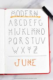 Bullet journal fonts for titles. Bullet Journal Fonts 14 Fonts For Bullet Journal You Need To Try
