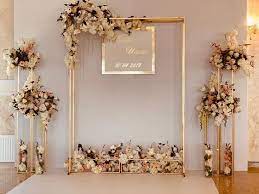 15 Astonishing Wedding Decor Indoor Receptions Backdrop Ideas Wedding Stage Decorations Wedding Backdrop Decorations Wedding Backdrop Design