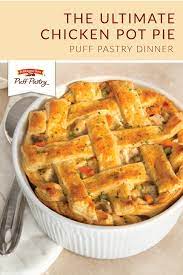 The Ultimate Chicken Pot Pie Puff Pastry Recipe Chicken Pot Pie Recipes Pepperidge Farm Puff Pastry Chicken Pot Pie