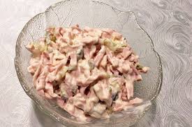 Wurstsalat Mit Mayonnaise Rezept Rezept Wurstsalat Wurstsalat Rezept Rezepte