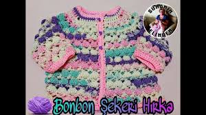 Bonbon Sekeri Hirka Yapilisi Orgu Hirka Bonbon