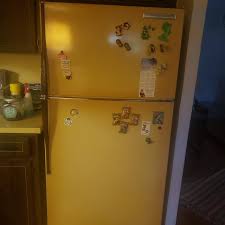 Image result for Harvest Yellow 1958 Kelvinator