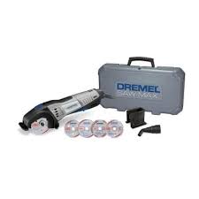 Dremel Saw Max 6 Amp Variable Speed Corded Tool Kit For Wood Plastic Tile And Metal With 4 Blades 2 Attachments And Case Sm20 02 The Home Depot Dremel Saw Dremel Saw Max Dremel