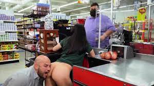 Supermarket sex video