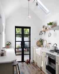 Counters, storage, range, oven, sink. Small Galley Kitchen Ideas Love Renovate