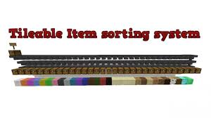 Check spelling or type a new query. Tileable Item Sorting System Minecraft Map