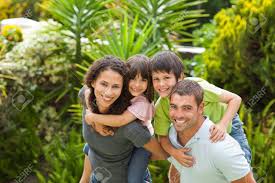 Rooms at family garden hotel offer a flat screen tv and air conditioning providing exceptional comfort and convenience, and guests can go online with free wifi. Happy Family In The Garden Stock Photo Picture And Royalty Free Image Image 10198451