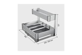 Panier Coulissant Extractible Meuble Sous Evier Accessoires De Cuisine