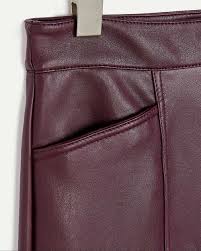 Jupe taille haute simili cuir. Jupe A Taille Haute En Simili Cuir Regulier Reitmans