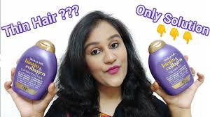 Ogx shampoos have something to offer to the most exacting users. Ogx Biotin Collagen Shampoo And Conditioner Review Thin Hair Problem Biotin For Hair Youtube