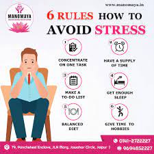 Manomaya On Twitter: "6 Rules How To Avoid Stress? If You Are Facing Any  Type Of #Mentalillness Like #Anxiety, #Depression, #Anger And #Stress In  #Life. Please Don't Be Hesitate To Consult With