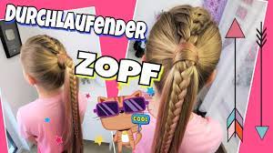 Mädchen zöpfe und frisuren um ihren nächsten haarschnitt zu inspirieren. Durchlaufender Eingeflochtener Zopf Coole Madchen Zopfe Frisuren Anleitung Youtube