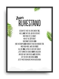 Alle sprüche und texte zur pensionierung und der rente sind kostenlos und dürfen gerne für eigene glückwünsche verwendet. Gift Card Ruhestand Art Print Retirement Farewell Colleague Professional Life Picture Without Frame Din A4 Spruche Zum Ruhestand Spruche Zum Abschied Kollegen Gluckwunsche Zum Ruhestand