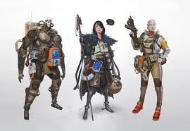 How did the idea of cyberpunk come about? Oc A Few Cyberpunk Characters I Worked On Recently Conceptart