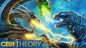 Ghidorah first appeared in the 1964 film ghidorah. Godzilla And Kong Vs Mecha Ghidorah Youtube