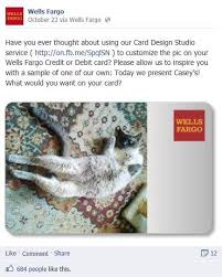 Add a photo that promotes your business (such as your store front, office, or product line) or choose from the wide selection of images in our online image library. Wells Fargo Facebook App Makes Product Easy To Access And Social Media Logic