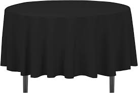 Pick the ones that will best suit your event. Amazon Com Linentablecloth 90 Inch Round Polyester Tablecloth Black Home Kitchen