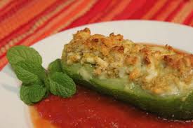 Calabacitas Rellenas De Queso Receta Sencilla Y Deliciosa Tutorial