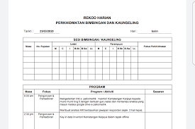 Bidang tugas guru dalam perkhidmatan bimbingan dan kaunseling. Guru Kaunseling Nurhaiza Che Mat Panduan Menulis Laporan Perkhidmatan Oleh Guru Kaunseling Sewaktu Pkp