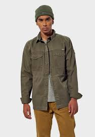 C'est votre jour de chance, les voici. Chemise Regular Homme Kaki En 100 Coton Homme Dalas Kaporal