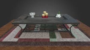 Accent your living room with the nuevo jasmine square white marble top coffee table. Artstation Slate Top Coffee Table Barbara Caro