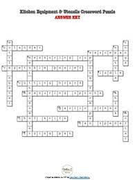 We have 19 answers for this clue. Kitchen Equipment Utensils Crossword Puzzle Culinary Arts Tpt