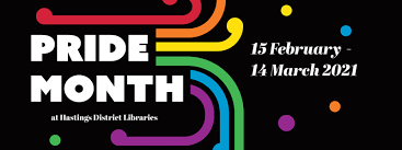 The programme of events taking place across tāmaki makaurau for auckland pride 2021 have been announced. Pride Hastings District Libraries