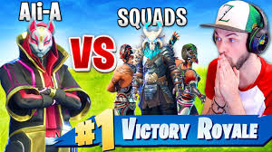 Not affiliated with @fortnite or epic games. Ali A Winning Solo Vs Squads In Fortnite Battle Royale Youtube