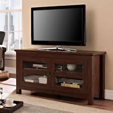 It looks very stylish and provides plenty of storage and display space for decorations or other items. Mission Tv Stands Living Room Furniture The Home Depot