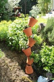 Diy Kreativer Garten Mit Tontopfen Garten Gestalten Gartendesign Ideen Garten
